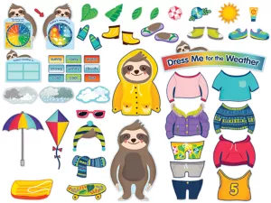 One World Dress for the Weather Bulletin Board Set