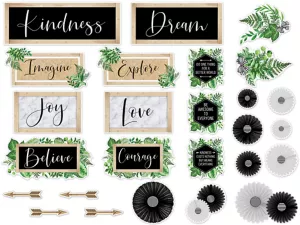 Simply Boho Motivational Bulletin Board Set