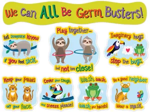 One World Germ Buster Bulletin Board Set