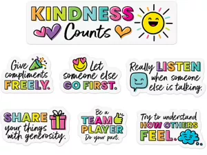 Kind Vibes Kindness Counts Bulletin Board Set