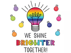 Light Bulb Moments Motivational Bulletin Board Set