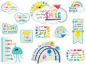 Happy Place Motivational Bulletin Board Set