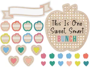 True to You Sweet Bunch Bulletin Board Set