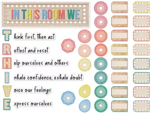 True to You Thrive Bulletin Board Set
