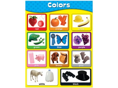 Exploring Colors Poster at Lakeshore Learning