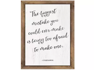 Industrial Chic the Biggest Mistake You Could Ever Make… Poster