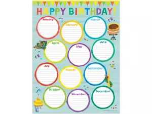 Eric Carle Birthday Poster