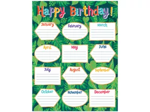 One World Birthday Poster