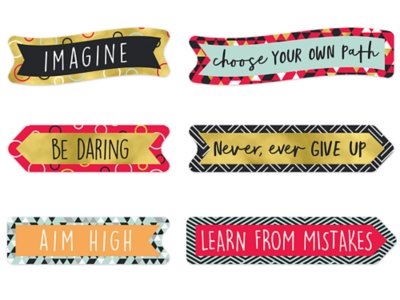 Aim High Motivational Mini Accents at Lakeshore Learning