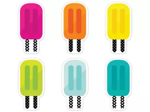 Simply Stylish Tropical Ice Pop Accents