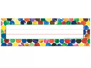 Eric Carle Dotted Nameplates