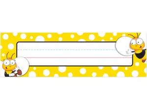 Buzzworthy Bees Nameplates