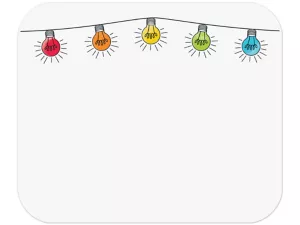 Light Bulb Moments Name Tags