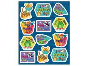 One World Germ Buster Stickers