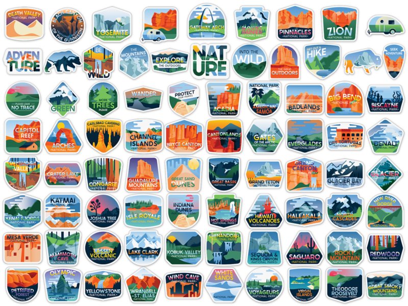 Adventure Vinyl Stickers at Lakeshore Learning