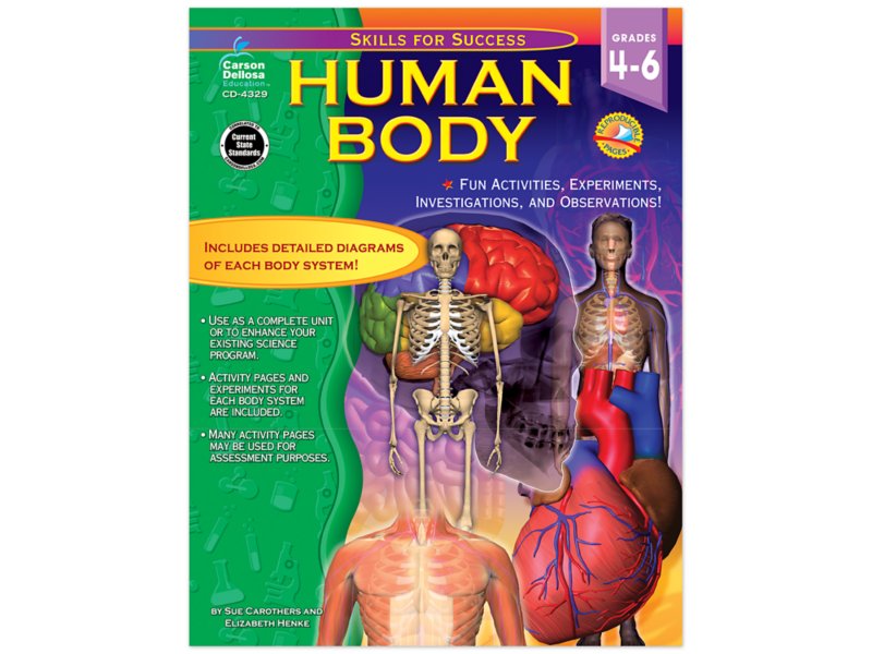 Human Body Workbook - Gr. 4-6 at Lakeshore Learning