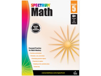 Math Spectrum® Workbook - Gr. 5 at Lakeshore Learning