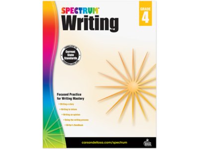 Spectrum® Writing Workbook - Gr. 4 at Lakeshore Learning