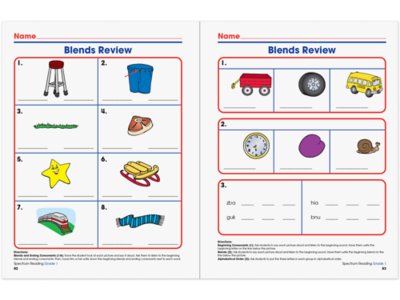 Spectrum<sup>®</sup> Reading Workbook&nbsp;- Gr.&nbsp;1