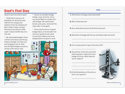 Spectrum<sup>®</sup> Reading Workbook&nbsp;- Gr.&nbsp;2