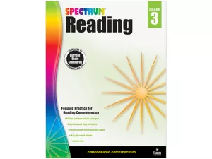 Spectrum<sup>®</sup> Reading Workbook&nbsp;- Gr.&nbsp;3