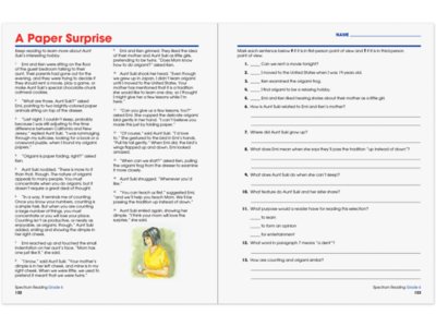 Spectrum<sup>®</sup> Reading Workbook&nbsp;- Gr.&nbsp;6