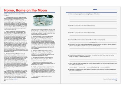 Spectrum<sup>®</sup> Reading Workbook&nbsp;- Gr.&nbsp;8