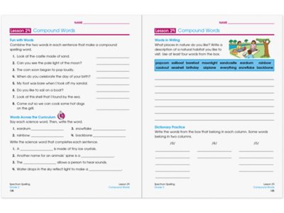 Spectrum<sup>®</sup> Spelling Workbook&nbsp;- Gr.&nbsp;3