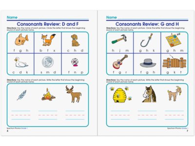 Spectrum<sup>®</sup> Phonics Workbook&nbsp;- Gr.&nbsp;1