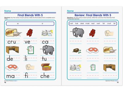 Spectrum<sup>®</sup> Phonics Workbook&nbsp;- Gr.&nbsp;1