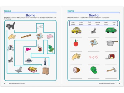 Spectrum<sup>®</sup> Phonics Workbook&nbsp;- Gr.&nbsp;2
