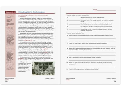 Spectrum<sup>®</sup> Science Workbook&nbsp;- Gr.&nbsp;6