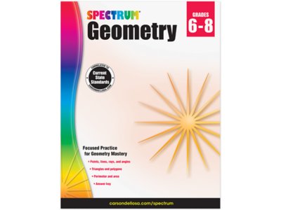 Spectrum® Geometry Workbook at Lakeshore Learning