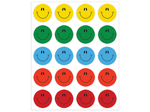 Smiley Face Stickers at Lakeshore Learning