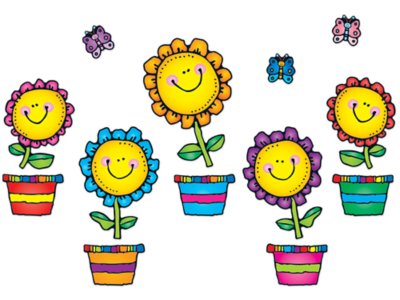 Blooming Flowers Bulletin Board Set at Lakeshore Learning