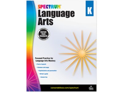 Spectrum® Language Arts Workbook - Kindergarten at Lakeshore Learning