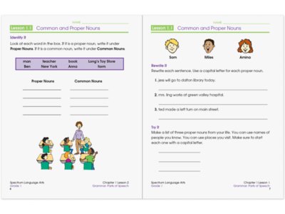 Spectrum<sup>®</sup> Language Arts Workbook&nbsp;- Gr.&nbsp;1