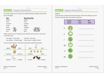 Spectrum<sup>®</sup> Language Arts Workbook&nbsp;- Gr.&nbsp;1