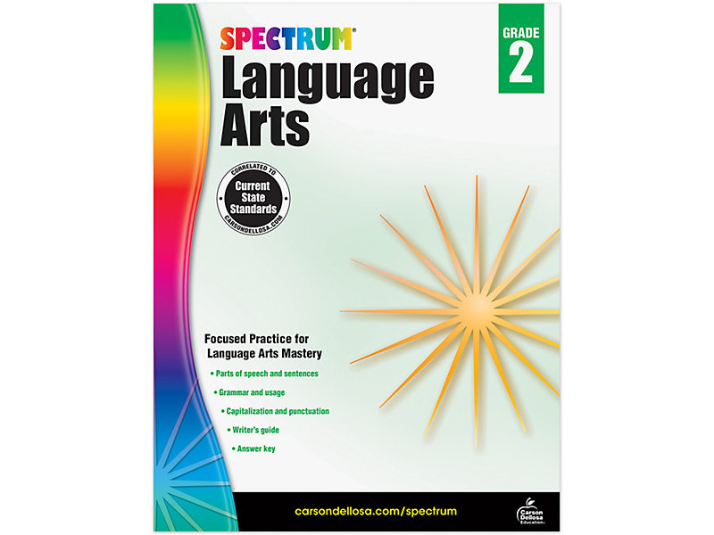 Spectrum® Language Arts Workbook - Gr. 2 at Lakeshore Learning