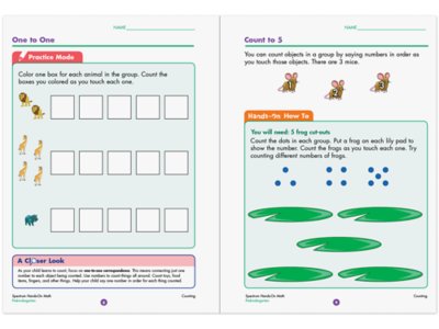 Spectrum® Hands-On Math Workbook - Pre-K at Lakeshore Learning