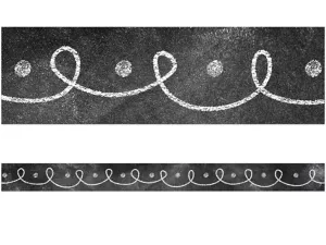 Chalk It Up! Dot&nbsp;& Loop Border
