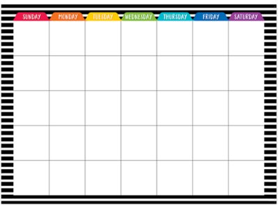 Bold & Bright Classroom Calendar at Lakeshore Learning