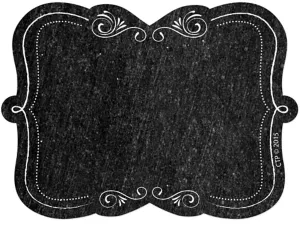 Chalk It Up! Name Tags
