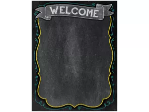 Chalk It Up! Welcome Poster