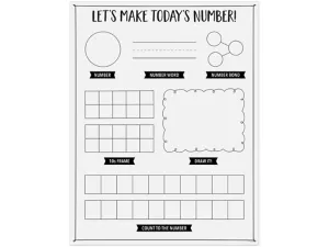 Let’s Make Today’s Number! Poster