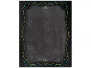 Chalk It Up! Blank Poster