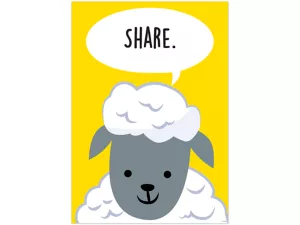 Farm Friends Share Poster