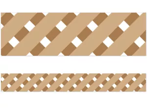 Positively Plants Lattice Border