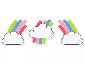 Rainbow Doodles Cloud Mini Accents