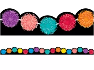Bold&nbsp;& Bright Pom-Pom Border